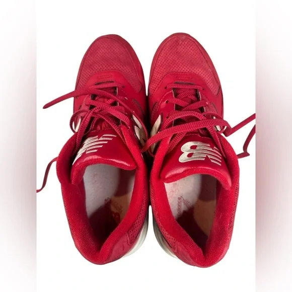 New Balance 530 Red Sneakers Men’s Size 12 | Retro Dad Shoes Lifestyle - Picture 5 of 8